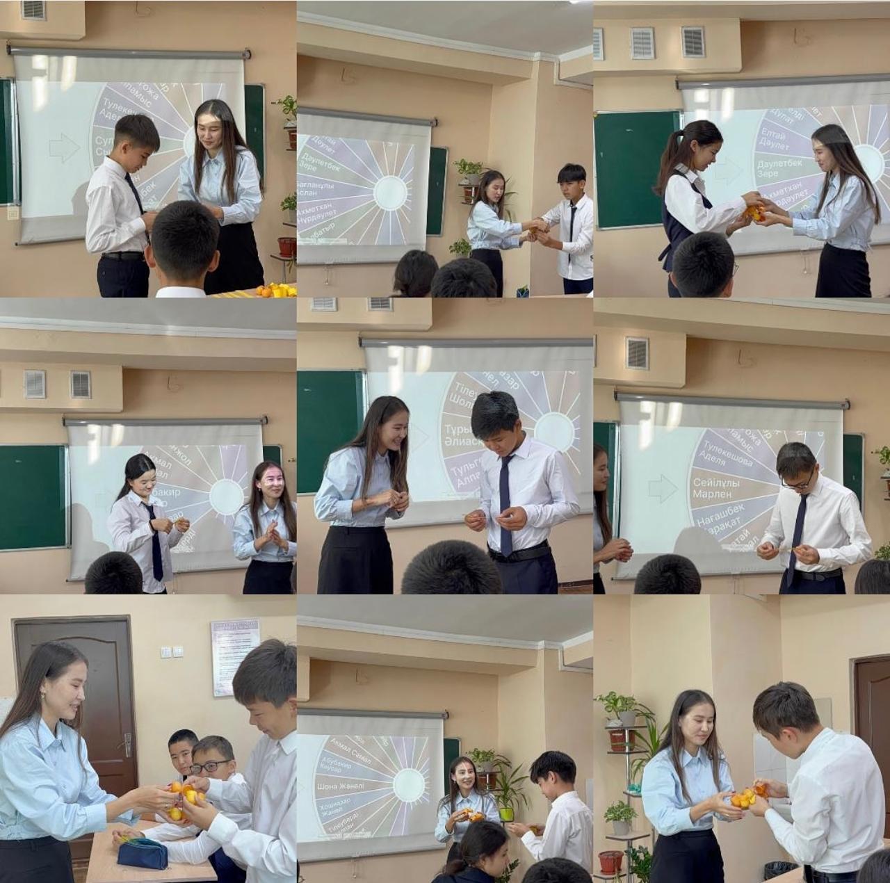 "Жеке қауіпсіздік" бағдарламасы аясында сынып сағаты.